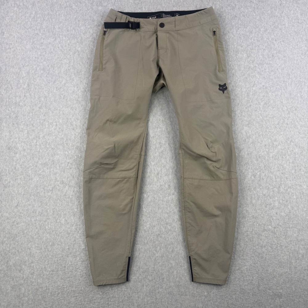 Fox Racing Pants Mens 30x30 Tan Ranger MTB Performance Mountain Bike Gear